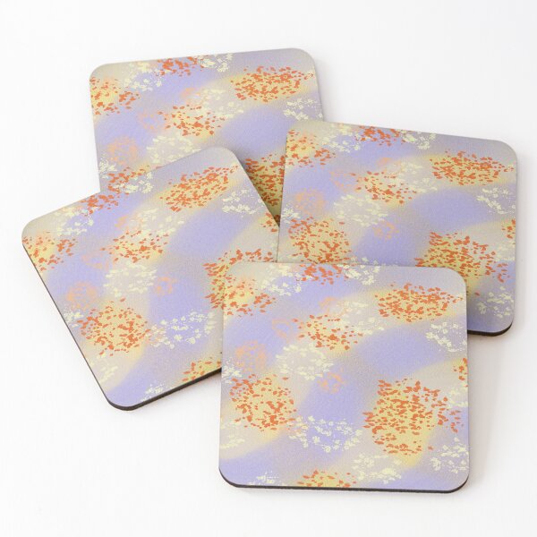 Item preview, Coloured flashes in lilacs and waves designed and sold by Tomacchia.