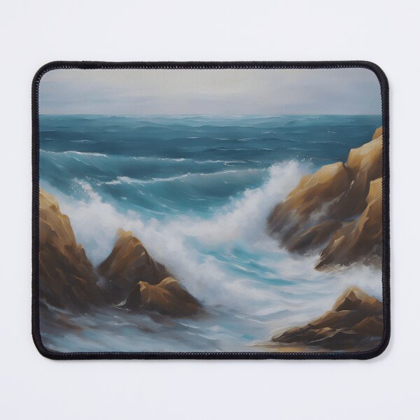 Item preview, Oil-Painted Seascape designed and sold by colorvisionart.