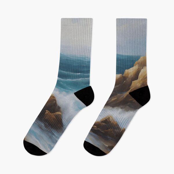 Item preview, Oil-Painted Seascape designed and sold by colorvisionart.