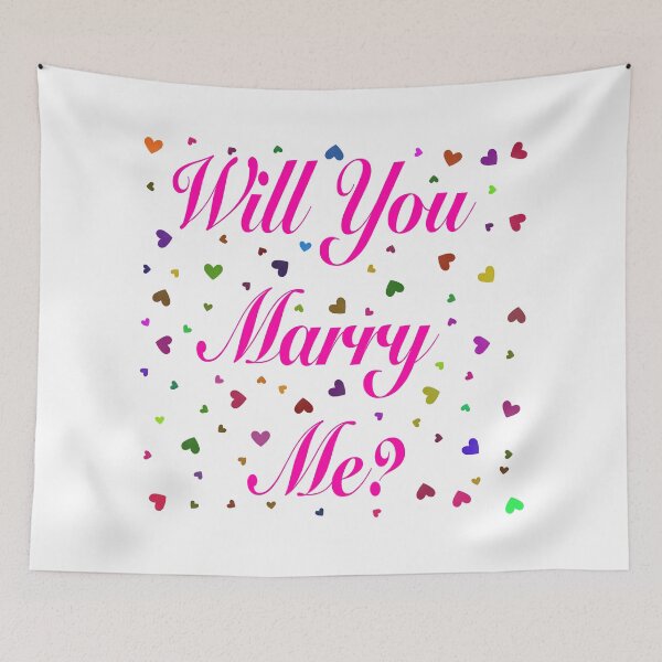Item preview, Will You Marry Me?  - In Pink designed and sold by Victoria Rose.