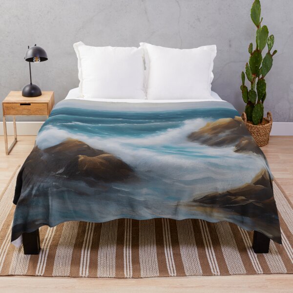 Item preview, Oil-Painted Seascape designed and sold by colorvisionart.