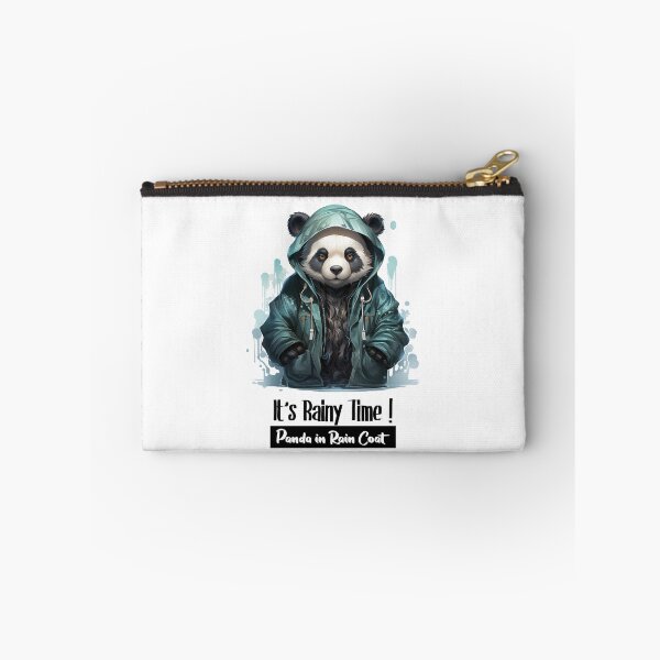 Item preview, Cute Panda in Rain Coat in Rainy Time ! designed and sold by Mohammed Sohail Khan.