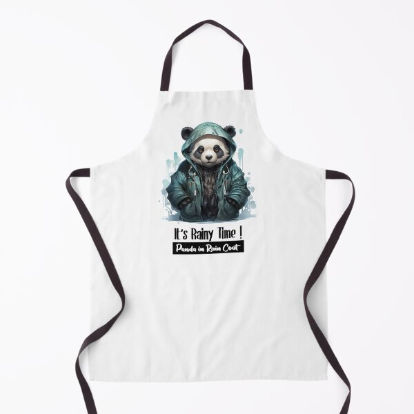 Item preview, Cute Panda in Rain Coat in Rainy Time ! designed and sold by Mohammed Sohail Khan.