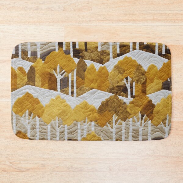 Item preview, Quivering Aspen Quilt designed and sold by colorvisionart.