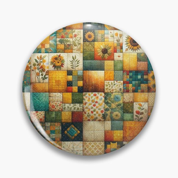 Item preview, Summer Inspired Patchwork Quilt Pattern designed and sold by PinUpPizzazz.