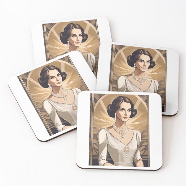 Item preview, Art Deco Beautiful Woman Princess Kate Look-Alike designed and sold by JoyPhotoArt.