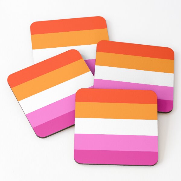 Item preview, Inclusive Lesbian Flag designed and sold by Starfire Studio.