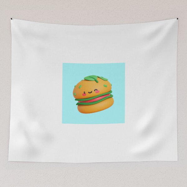 Item preview,  BURGER Green Life: 3D Icon Render for Vegan Lifestyle" designed and sold by hjian8219.