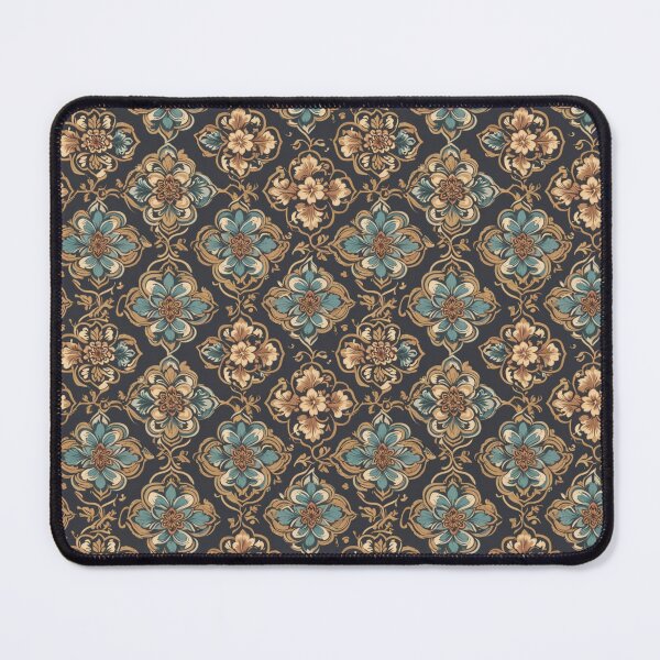Item preview, Elegant blue and black floral Thai design  designed and sold by Alla1111.