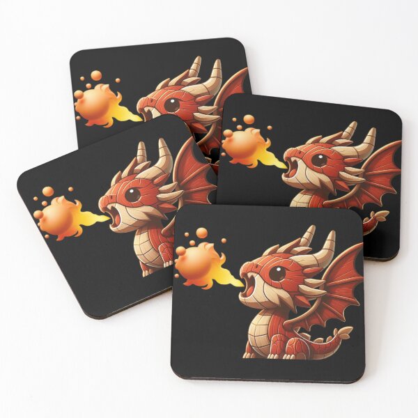 Item preview, Red Wood Dragon designed and sold by SneakkiArt.