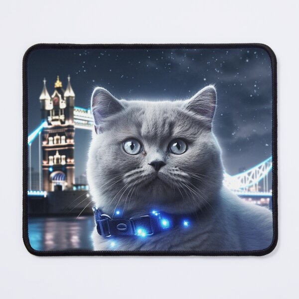 Item preview, British Shorthair Cat In London designed and sold by Nocturne Paws.