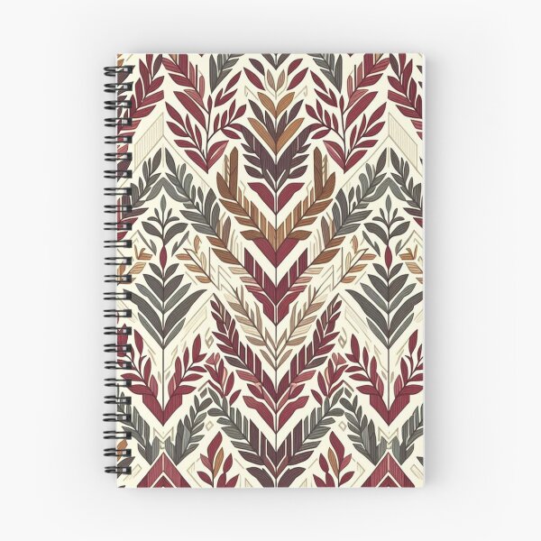 Item preview,  Herringbone Pattern - Red Green Leaf Forrest Pattern ; Pattern,  Chevron designed and sold by PatternInArt.
