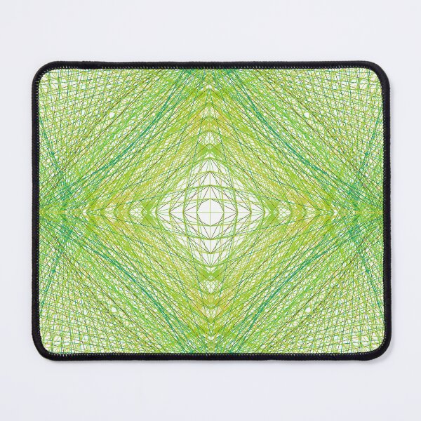 Item preview, Rectangular Pattern #4 Morph C [13696-Greens-WB] designed and sold by LottMultimedia.