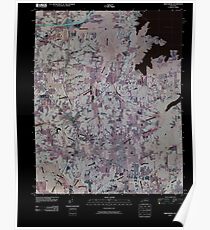 USGS TOPO Map Kentucky KY Briensburg 20100409 TM Inverted Poster