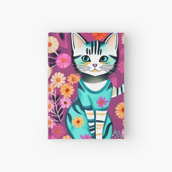 Item preview, Beautiful cat with spring vibes designed and sold by Blue-Fall.