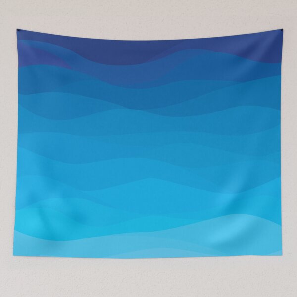 Item preview, Blue Ocean pattern designed and sold by Cuddleblossom.