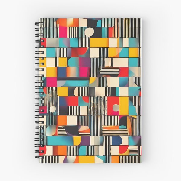 Item preview,   Marvelous Colorful Bauhaus Pattern  designed and sold by DigiDreamyArt.