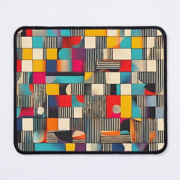 Item preview,   Marvelous Colorful Bauhaus Pattern  designed and sold by DigiDreamyArt.