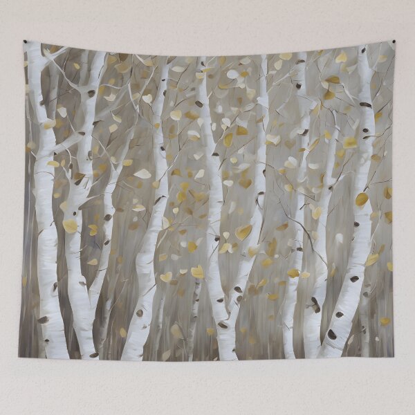 Item preview, Dancing Aspen Trees designed and sold by colorvisionart.