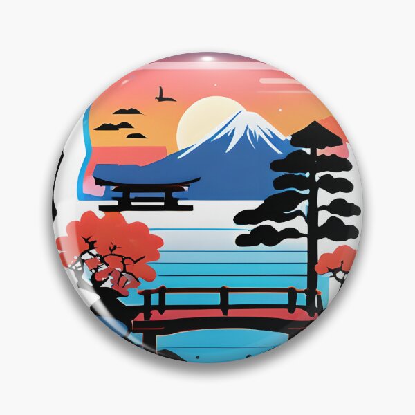 Item preview, A tranquil setting of the sun designed and sold by Nightdrive88.