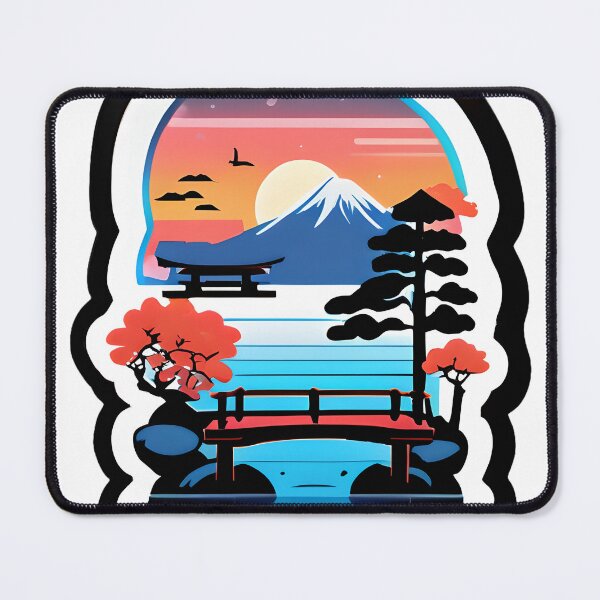Item preview, A tranquil setting of the sun designed and sold by Nightdrive88.