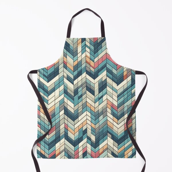 Item preview, Herringbone Pattern - Blue White Pink Narrow Pattern ; Pattern,  Chevron designed and sold by PatternInArt.