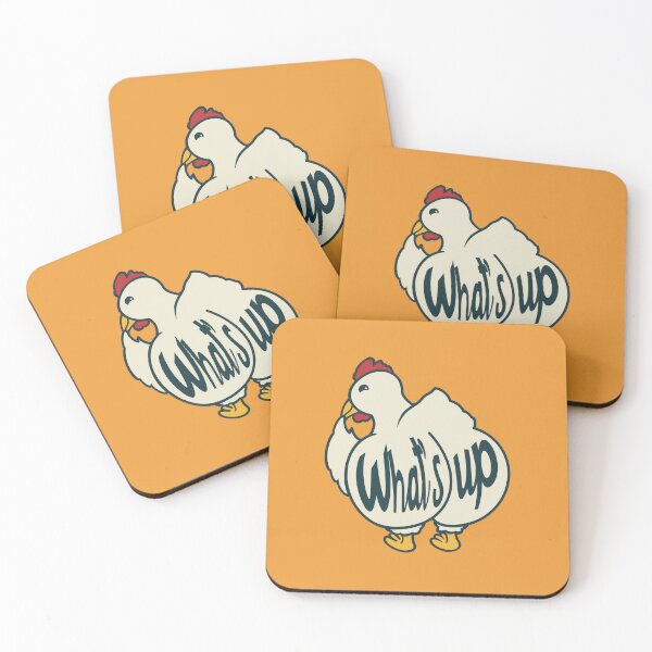 Item preview, What's up chicken butt designed and sold by GrayishBird.