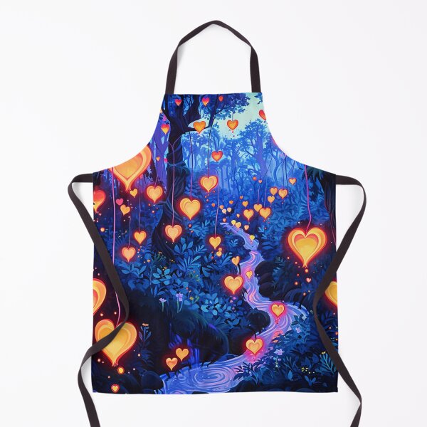 Item preview, Enchanted Affection: Luminous Heart Forest designed and sold by dungeonwarriors.