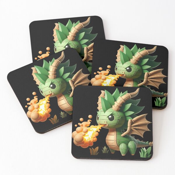 Item preview, Green Wood Dragon designed and sold by SneakkiArt.