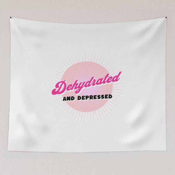 Item preview, Dehydrated & Depressed designed and sold by retrorascal.
