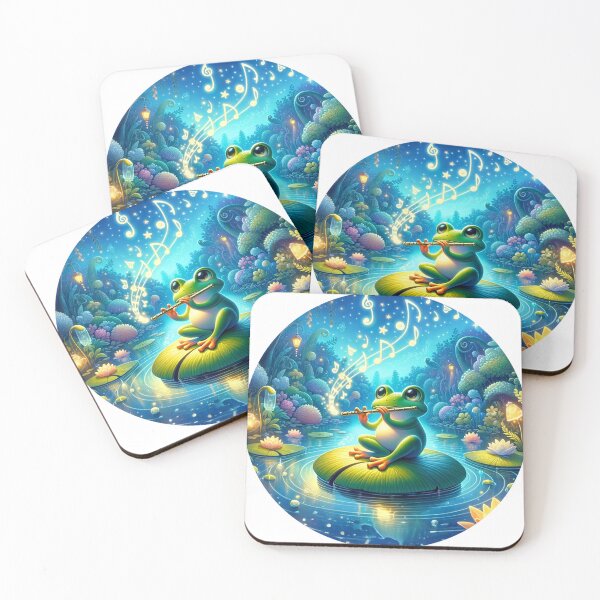 Item preview, Melodies on the Moonlit Pond designed and sold by Aura-Alchemists.