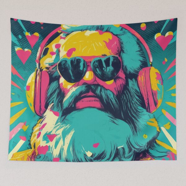 Item preview, Ain't No Party Like A Communist Party, Funny DJ Karl Marx, Communist, Propaganda Joke designed and sold by PrintShangri-La.