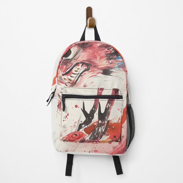Item preview, Ink-Infused Delight: Serene Pink Dragon in Abstract Simplicity designed and sold by Cat-Wave-Dream.