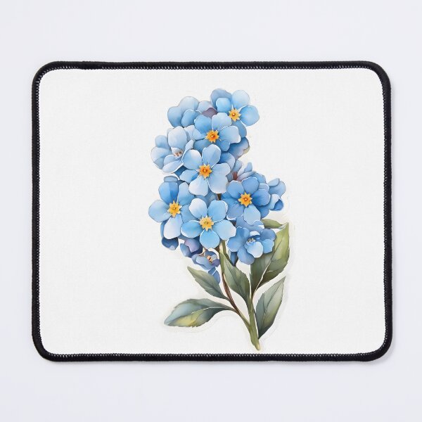 Item preview, Forget-me-not (Myosotis) designed and sold by HOMETOWN86.