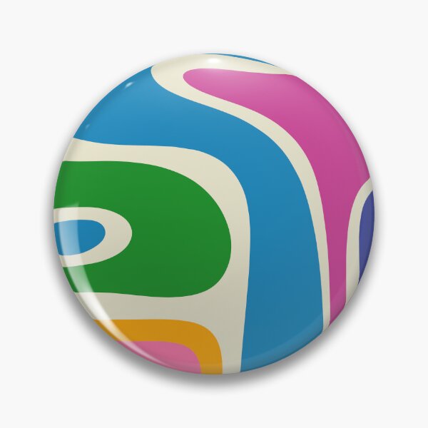 Item preview, Retro Copacetic Colorful Fun Abstract Pattern  designed and sold by kierkegaard.