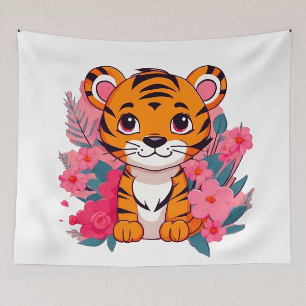 Item preview, Sweetest Tiger Smile 3 designed and sold by Tom-Johnson.