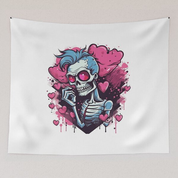 Item preview, Valentines Skeleton designed and sold by JollyGoodMerch.