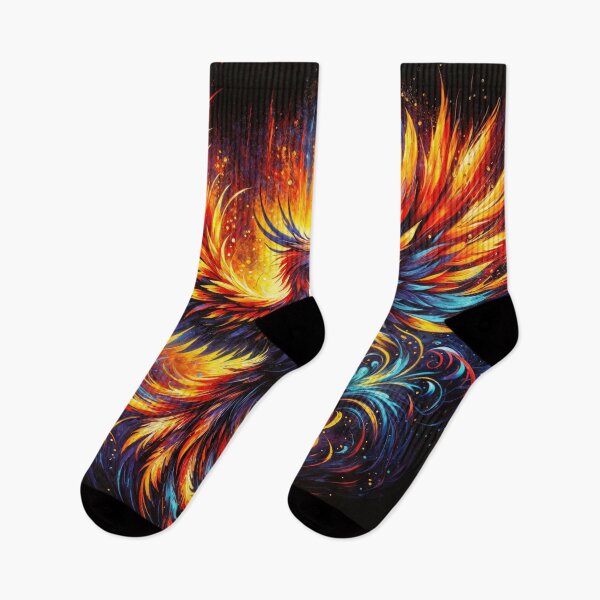 Item preview, Eternal Blaze - Majestic Phoenix Artwork for Vibrant Home Decor designed and sold by machinesdream.