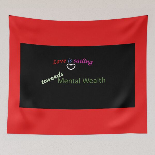 Item preview, Love is sailing for Wealth designed and sold by annenambiro.