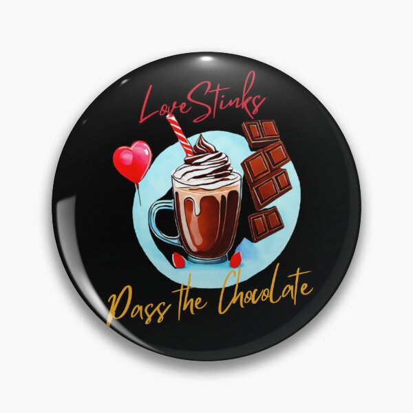Item preview, Love Stinks, Pass The Chocolate Design | Valentine Design designed and sold by KansydMerch.