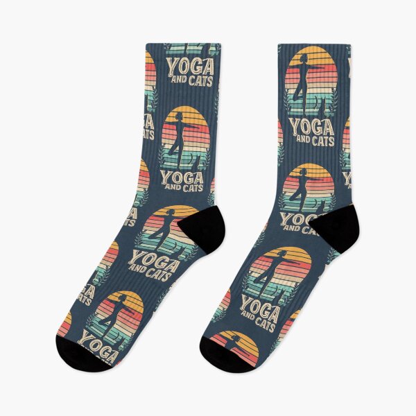 Item preview, yoga and cat v58 designed and sold by FenwickDesign99.