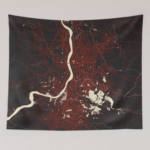 Item preview, Kolkata City Map of India - Vector designed and sold by deMAP.
