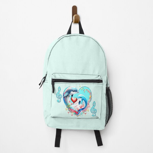 Item preview, Dolphins in a heart designed and sold by Artbellachi.