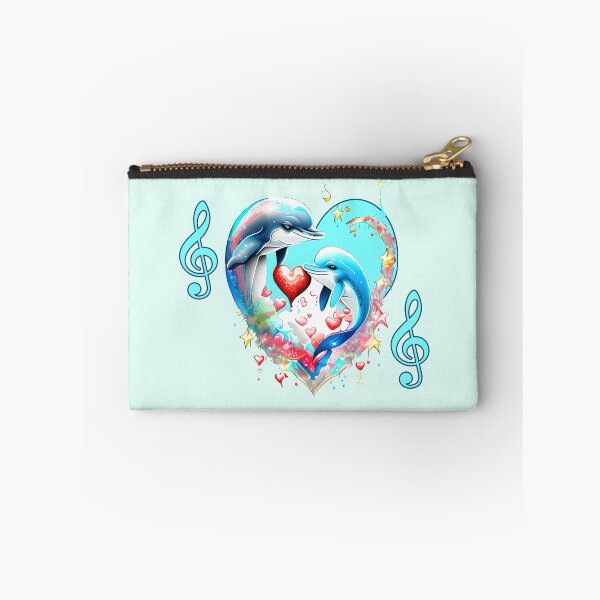 Item preview, Dolphins in a heart designed and sold by Artbellachi.