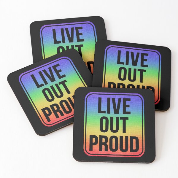 Item preview, Live Out Proud designed and sold by MarkMySign.