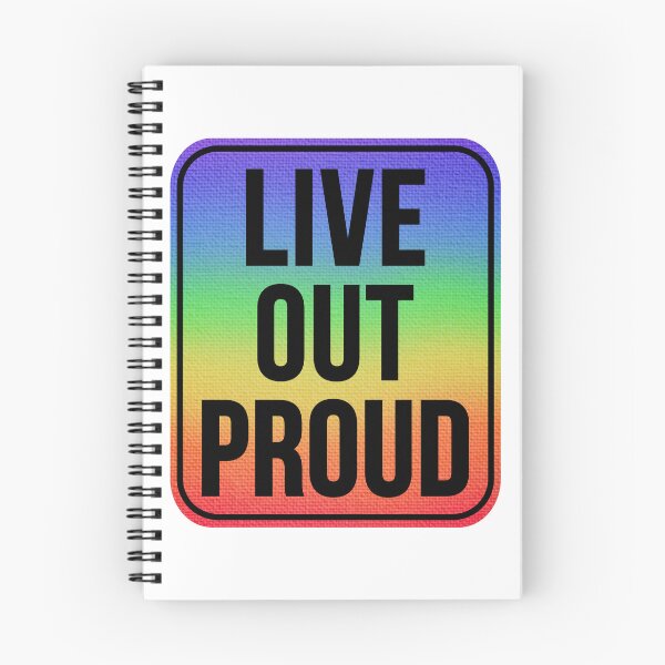 Item preview, Live Out Proud designed and sold by MarkMySign.