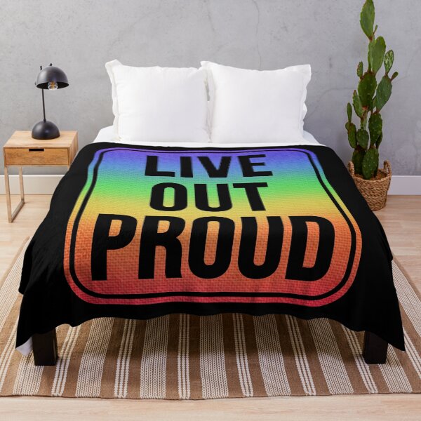 Item preview, Live Out Proud designed and sold by MarkMySign.