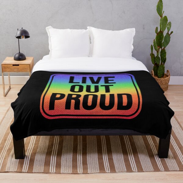 Item preview, Live Out Proud designed and sold by MarkMySign.