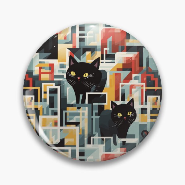 Item preview, CATS IN A MAZE ABSTRACT designed and sold by snuske01.