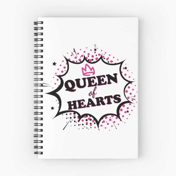 Item preview, Queen of hearts comic speech bubble design.  Speech bubble with phrase Queen of hearts. 	 Valentines Day lettering Celebration poster, card, postcard, invitation, banner. Vector illustration designed and sold by ElenaPost.